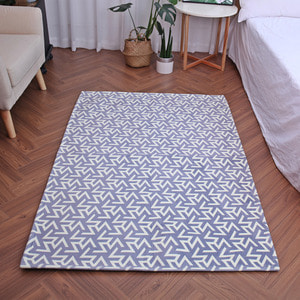 Kinbli square rug - 라이팅그레이
