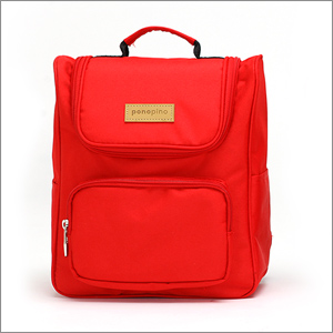 Ponopino baby back bag-Prench Red