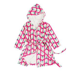 Kinbli baby bathrobe - 베리핑크